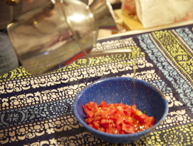 14-alcamo-adding the oil to tomatoes  copy